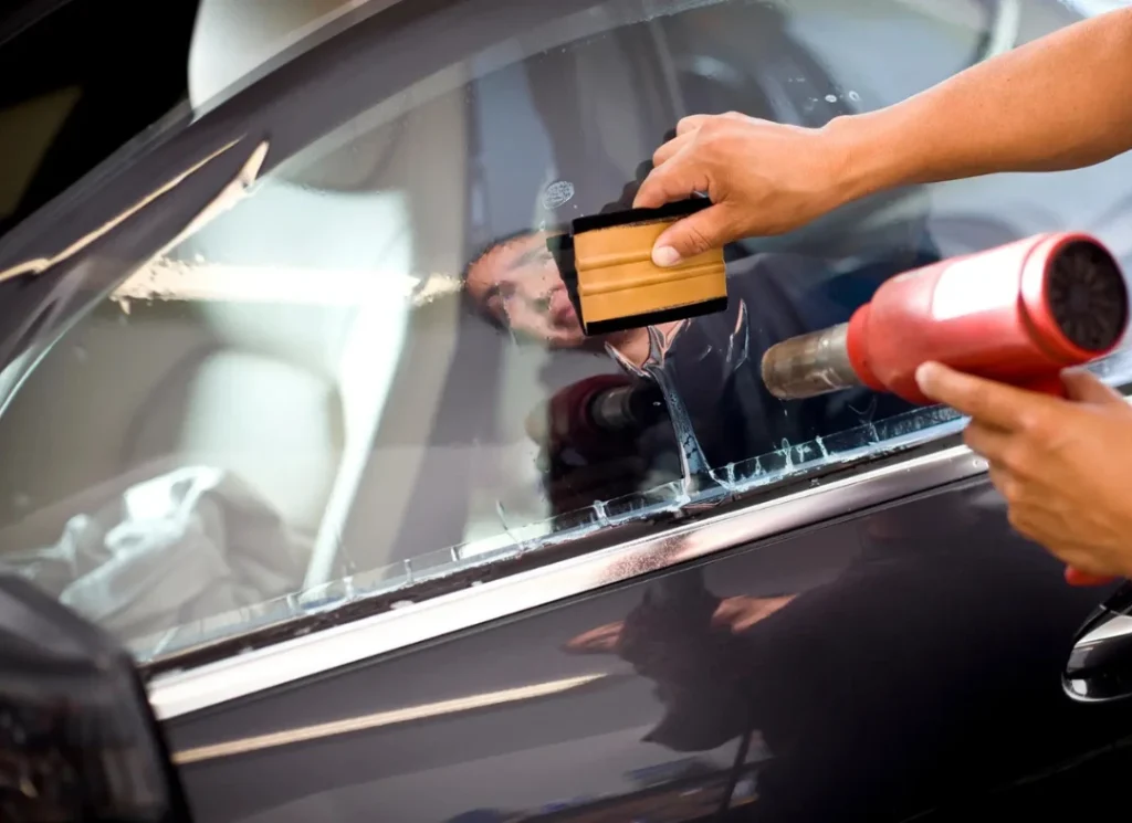 Professional tint heat cure